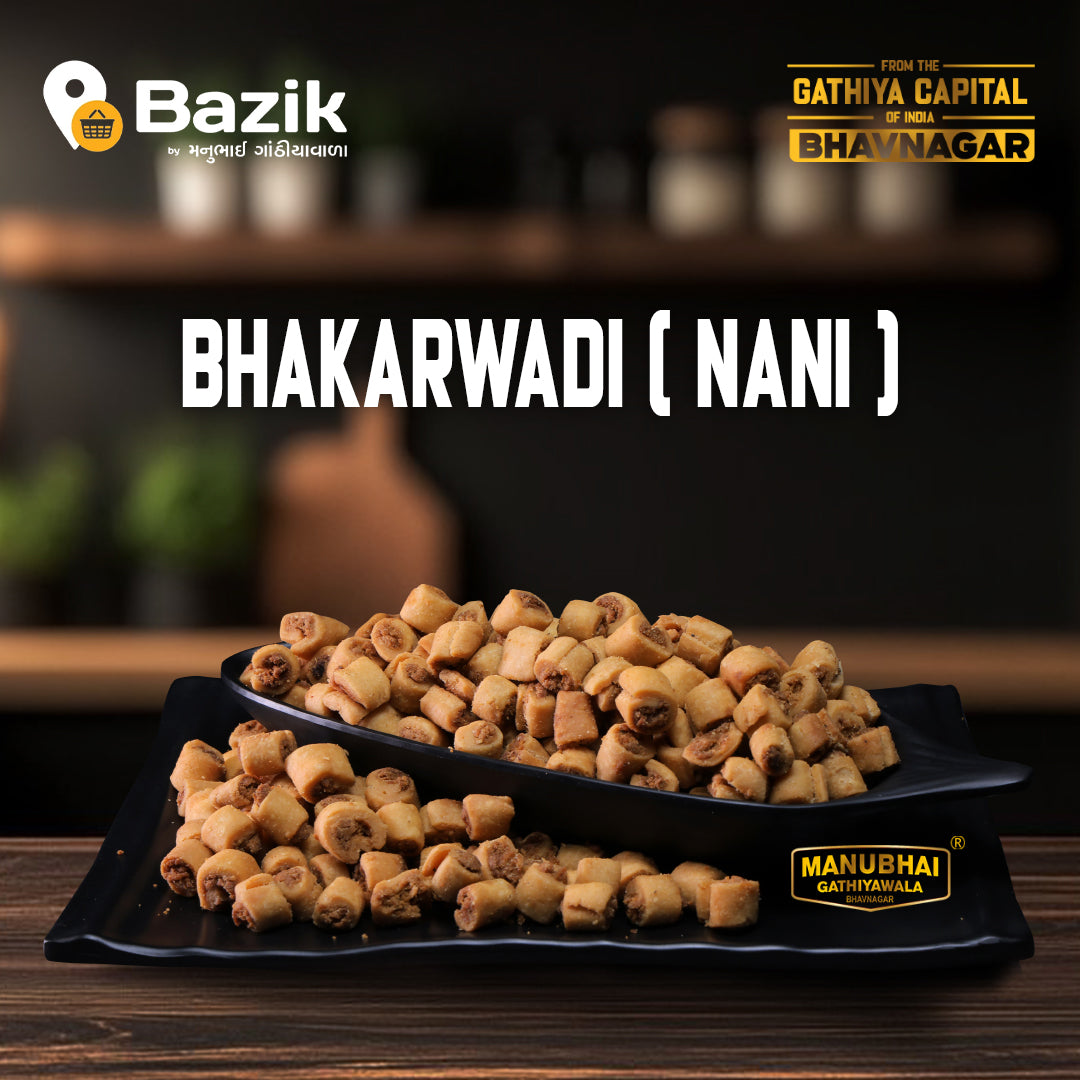 Manubhai Gathiyawala Bhakharwadi Small | 400 gms