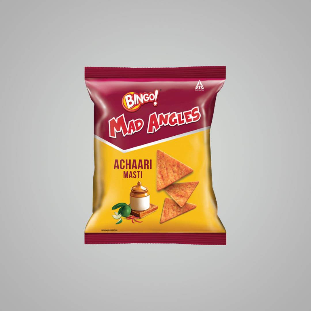 Bingo Mad Angles Achaari Masti Indian Flavour 50 gms