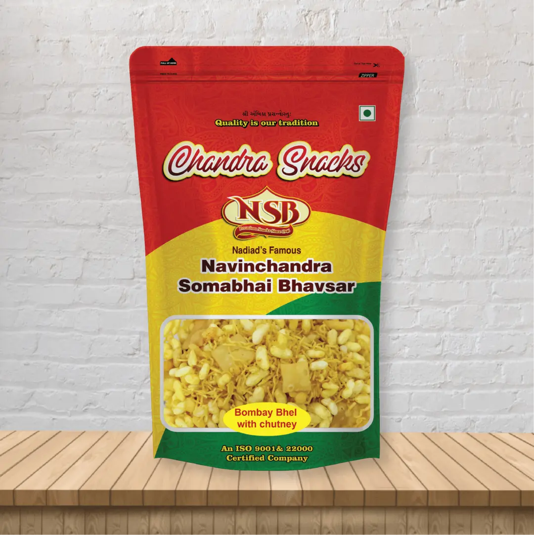 Chandra Snacks Bombay Bhel with chutney 400 gms - India shopping