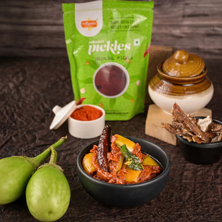 Vellanki Foods Brinjal Pickle 500 gms