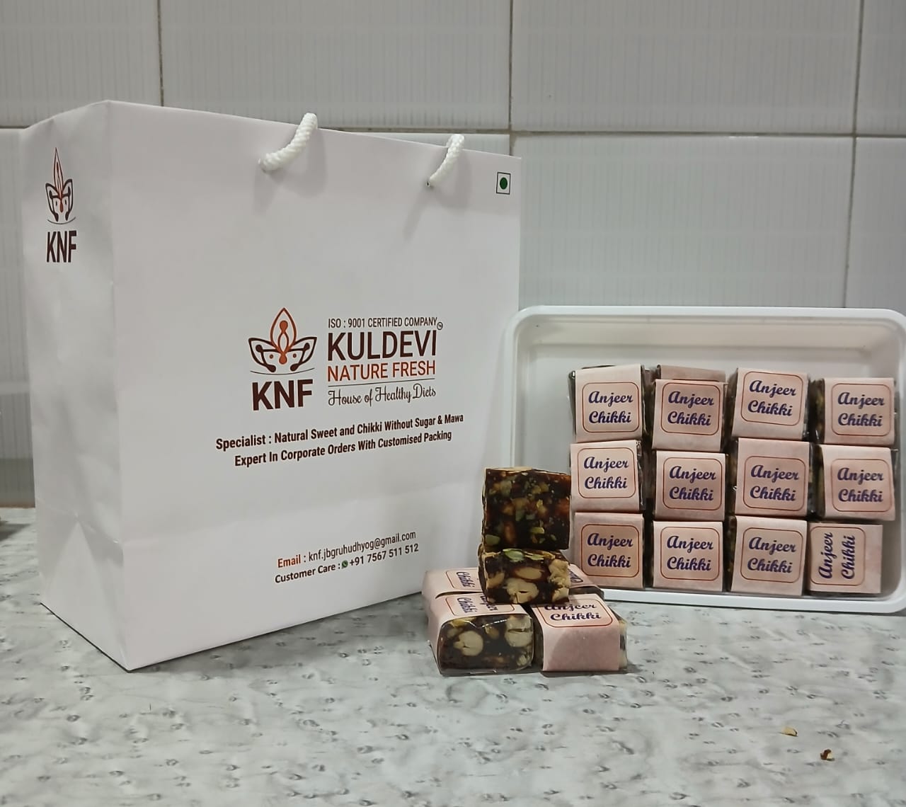 Kuldevi Natural Fresh Anjeer Pak - 500 gms - India shopping