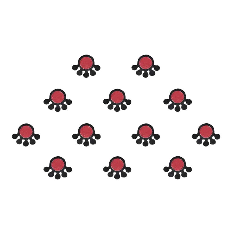 Comet Busters Traditional Maroon Bindi (BIN284) - India shopping