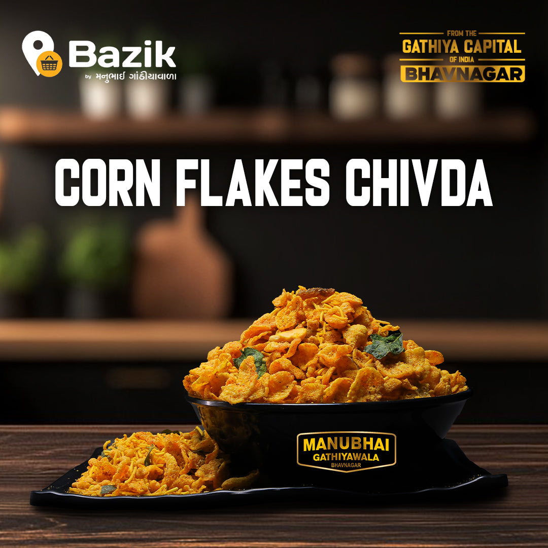 Manubhai Gathiyawala Corn Flakes Chevdo | 250 gms