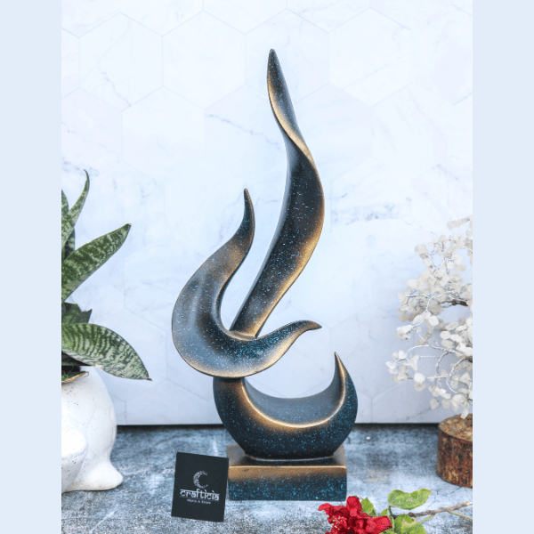 Resin Abstract Art Design Sculptures - India shopping