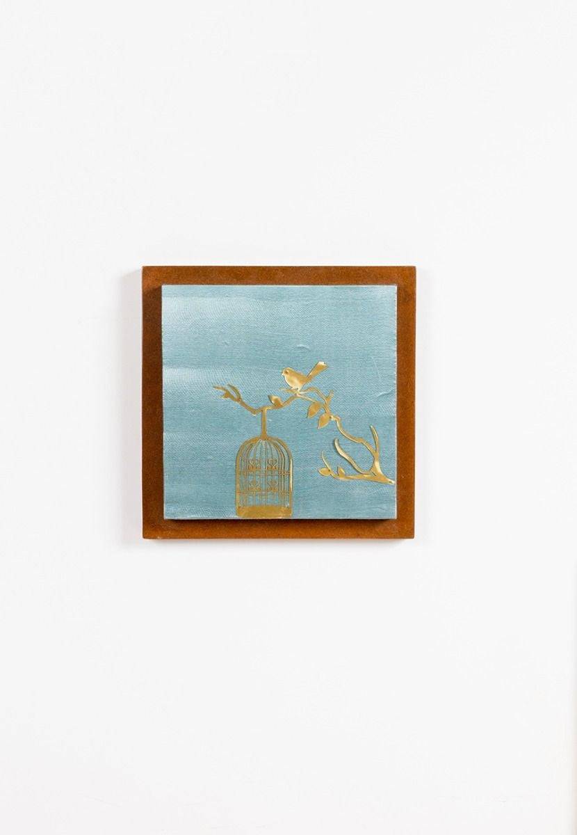 Bird with Cage Composition - India shopping