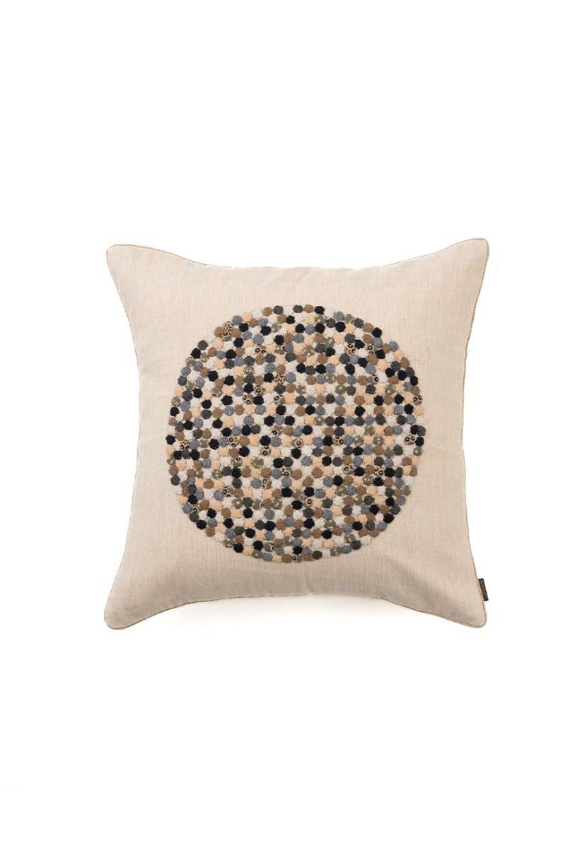 Hand-Woven Cotton Cushion Cover - India shopping