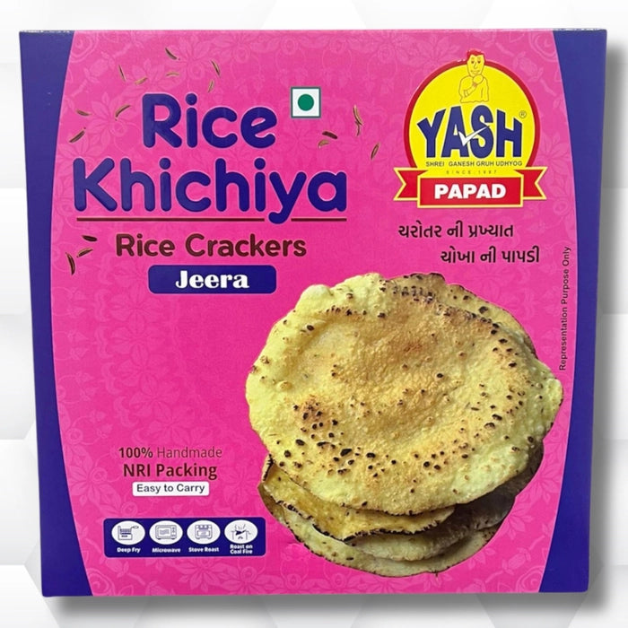 Yash Rice Jeera Papad | 500 gms