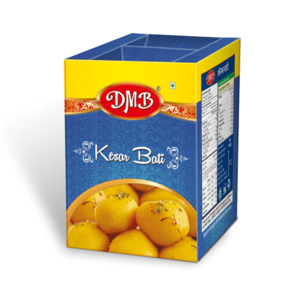 Doodh Misthan Bhandar Kesar Bati - India shopping