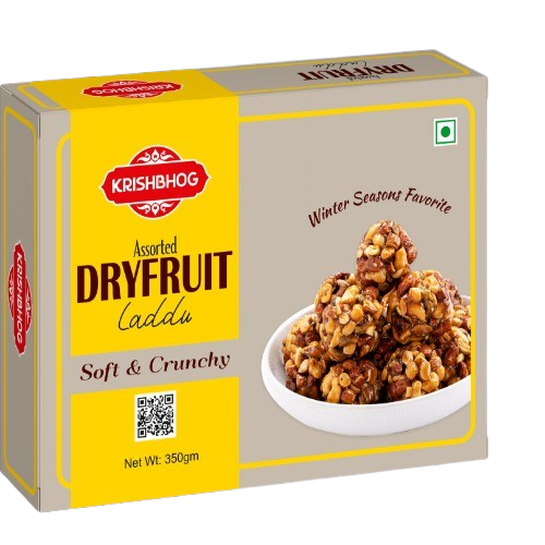 Krish Bhog Sweets Dry Fruit Laddu | 500 gms