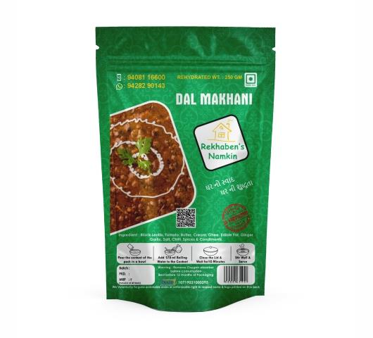 Rekhaben's Namkeen Dal Makhani | Ready To Eat 80 gms