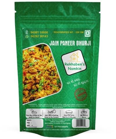 Rekhaben's Namkeen Jain Paneer Bhurji | Ready To Eat 80 gms