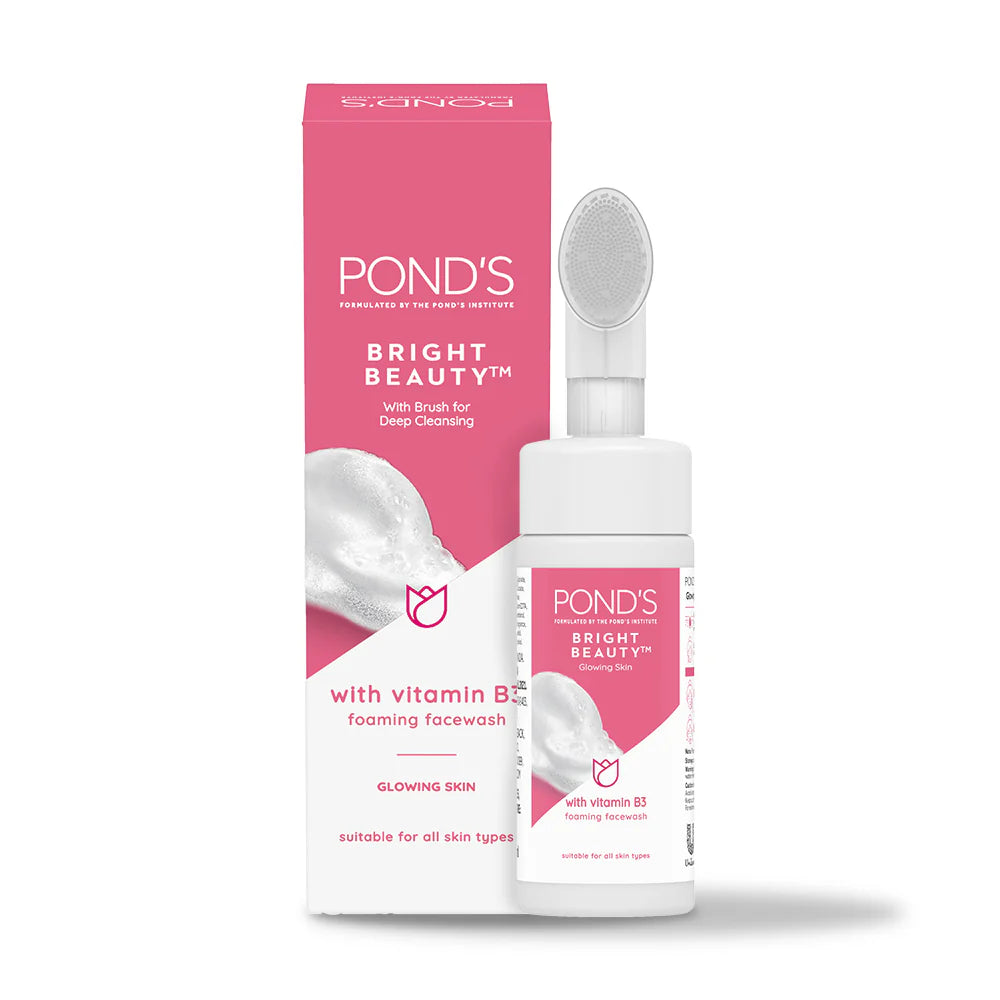 Pond's Bright Beauty With Vitamin B3 Foaming Facewash - 150 ml