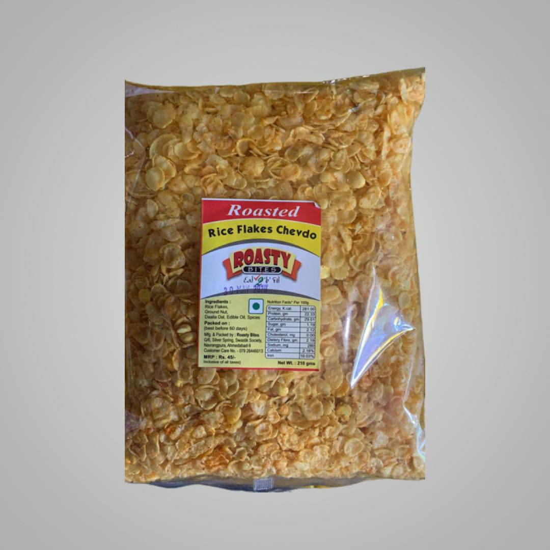 Ganesh Gruh Udyog Roasted Rice Flakes Chevda - 210 gms - India shopping