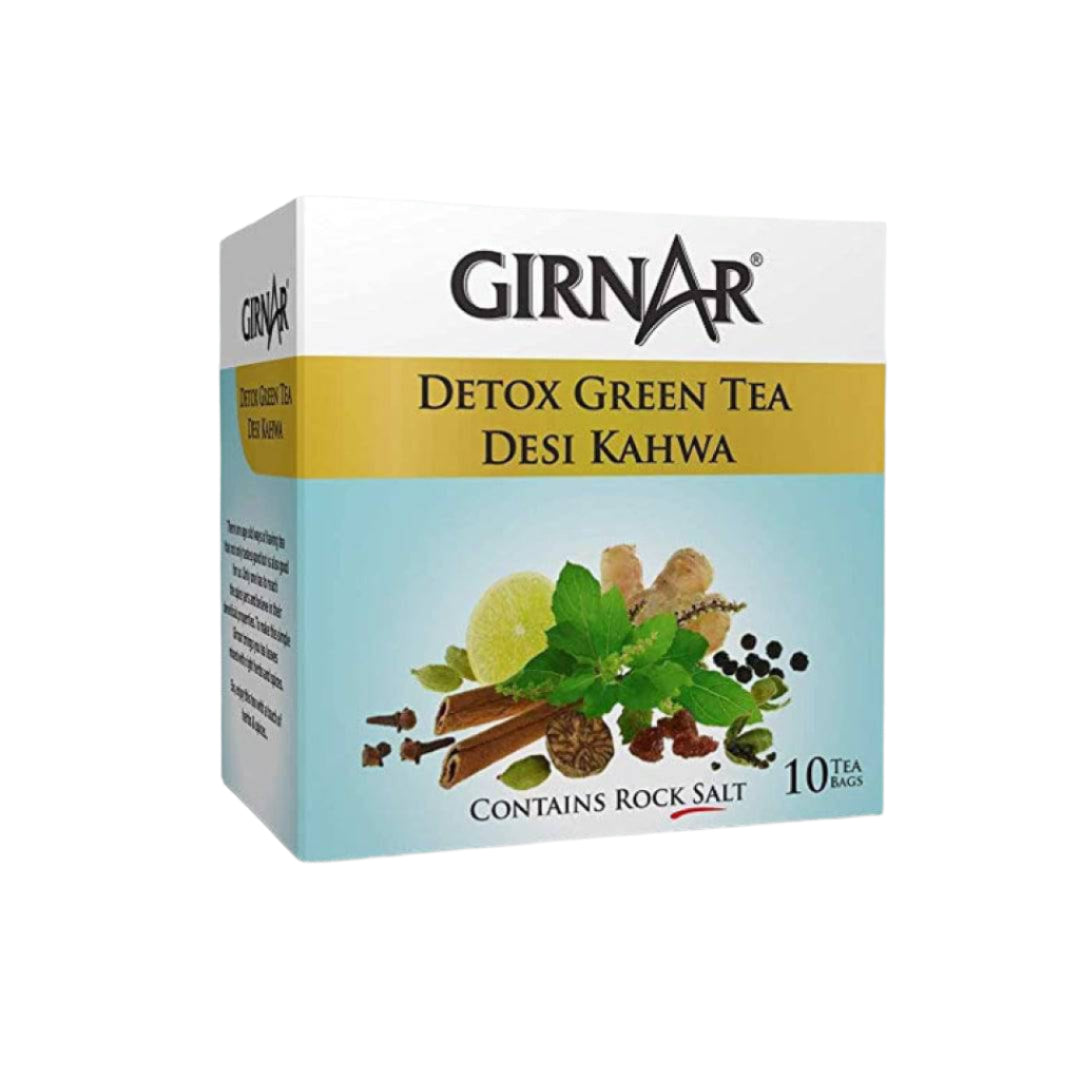 Girnar Detox Desi Kahwa Green tea - India shopping