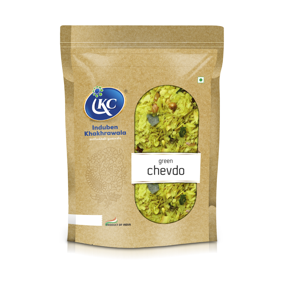 Induben Khakhrawala Green Kothmir Chevdo | 500 gms