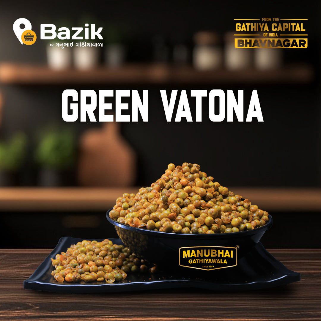 Manubhai Gathiyawala Green Vatona | 500 gms