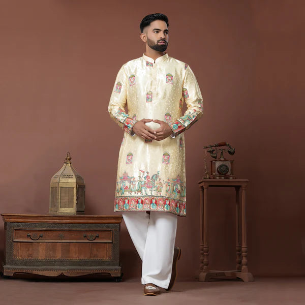 Meraki Ethnic Rajwada Procession Kurta Pajama | Ready To Wear