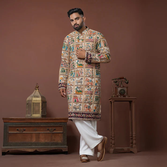 Meraki Ethnic Bazaar Tales Kurta Pajama | Ready To Wear