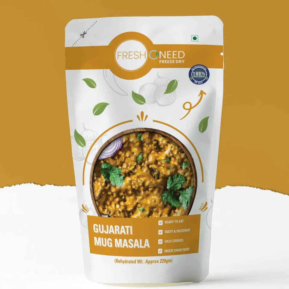 Fresh O Need Gujarati Mug Masala - Ready To Eat 220 gms
