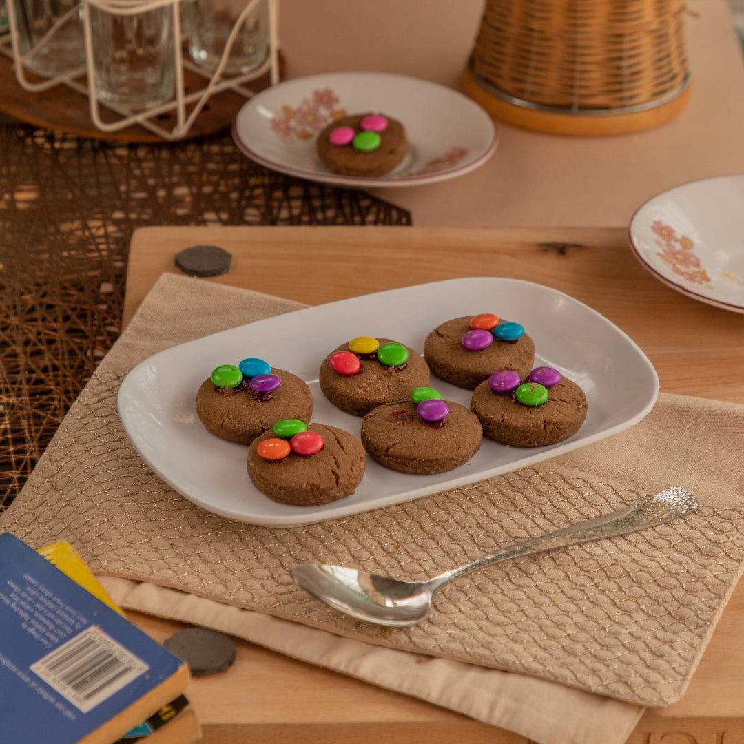 Jagdish Farshan Choco Gems Cookies - 200 gms - India shopping