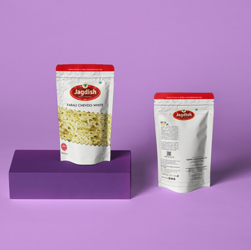 Jagdish Farshan Farali White Chevdo - 500 gms - India shopping