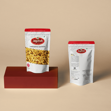 Jagdish Farshan Lakkadiya Gathiya - 500 gms - India shopping