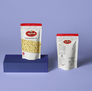 Jagdish Farshan Ratlami Garlic Sev - 500 gms - India shopping