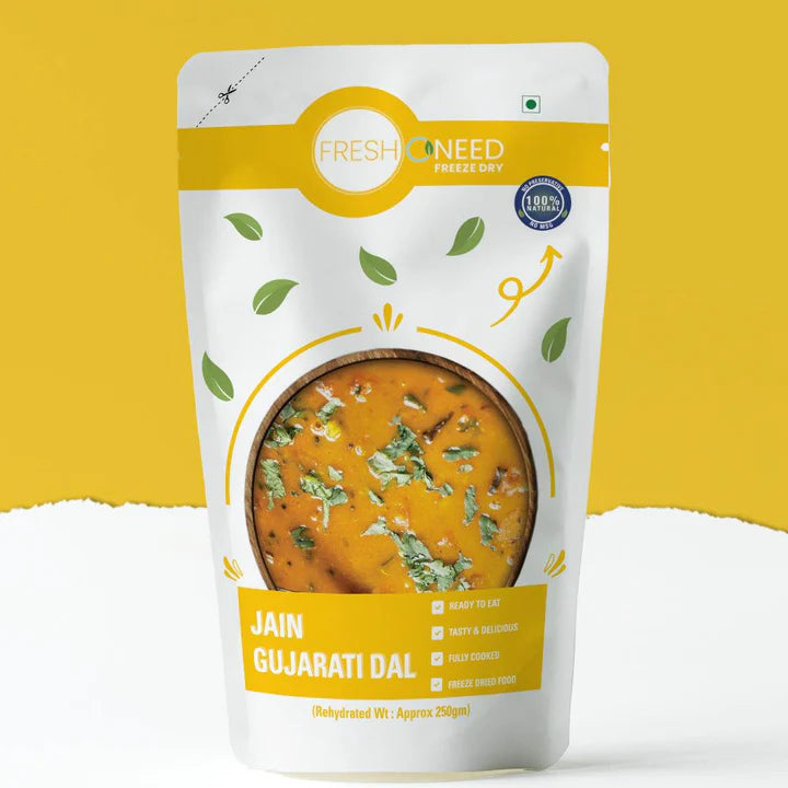 Fresh O Need Gujarati Dal (Without Onion & Garlic) - Ready To Eat 250 gms