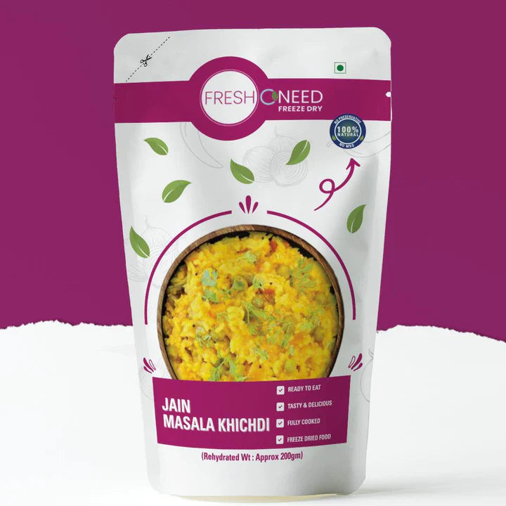 Fresh O Need Masala Khichdi ( Without Onion & Garlic ) - Ready To Eat 250 Gms