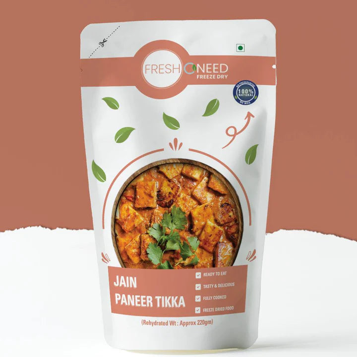 Fresh O Need Paneer Tikka ( Without Onion & Garlic ) - Ready To Eat 220 gms