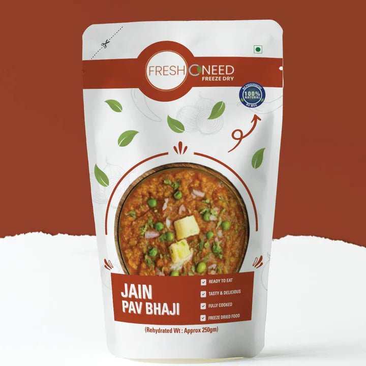 Fresh O Need Bombay Pav Bhaji ( Without Onion & Garlic ) - Ready To Eat 250 gms