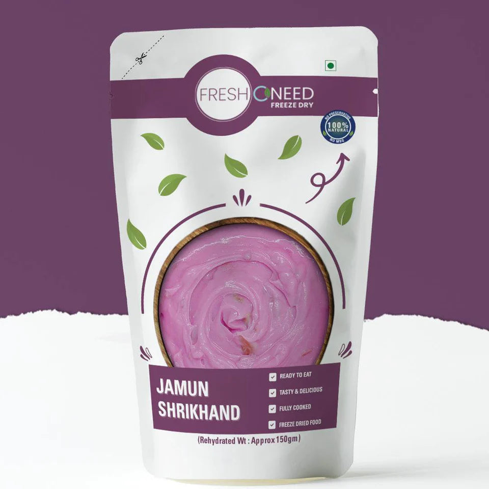 Fresh O Need Jamun Shrikhand - Ready To Eat 150 gms