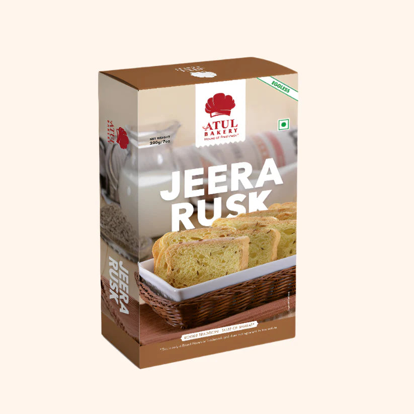 Atul Bakery Jeera Toast | 200 gms