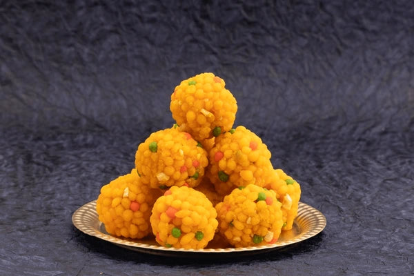 Parrot Brand Jamnadas Maganlal Khambhat Bundi Laddu | 500 gms