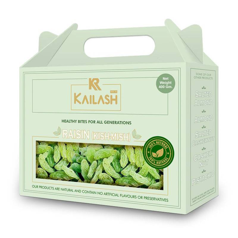 Kailash Sweets & Snacks Kishmish - 400 gms - India shopping