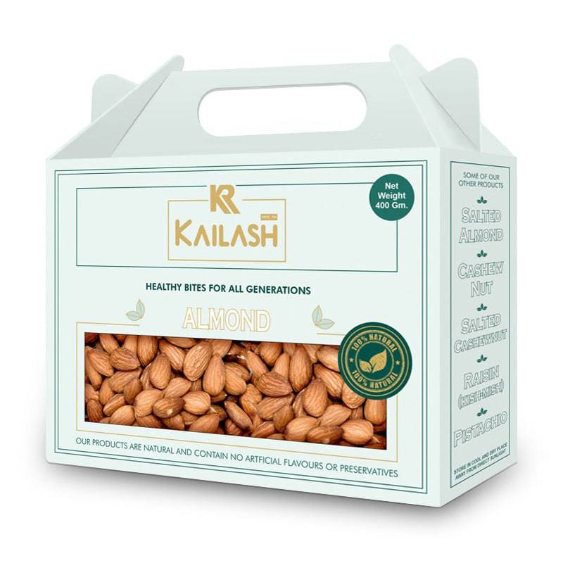 Kailash Sweets & Snacks Selected Badam - 400 gms - India shopping