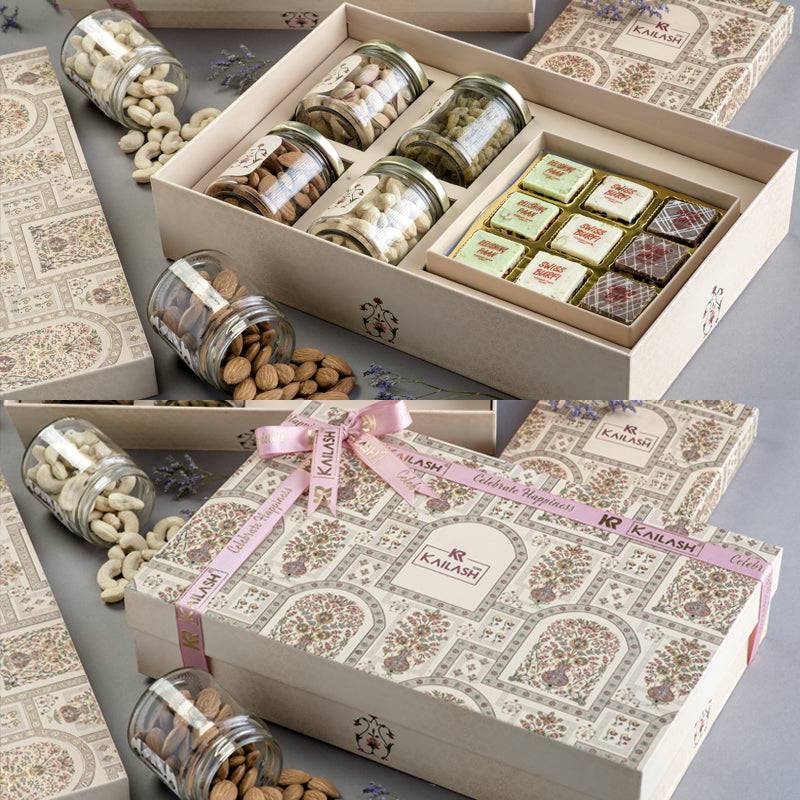 Kailash Sweets & Snacks Relish Gift Box - India shopping