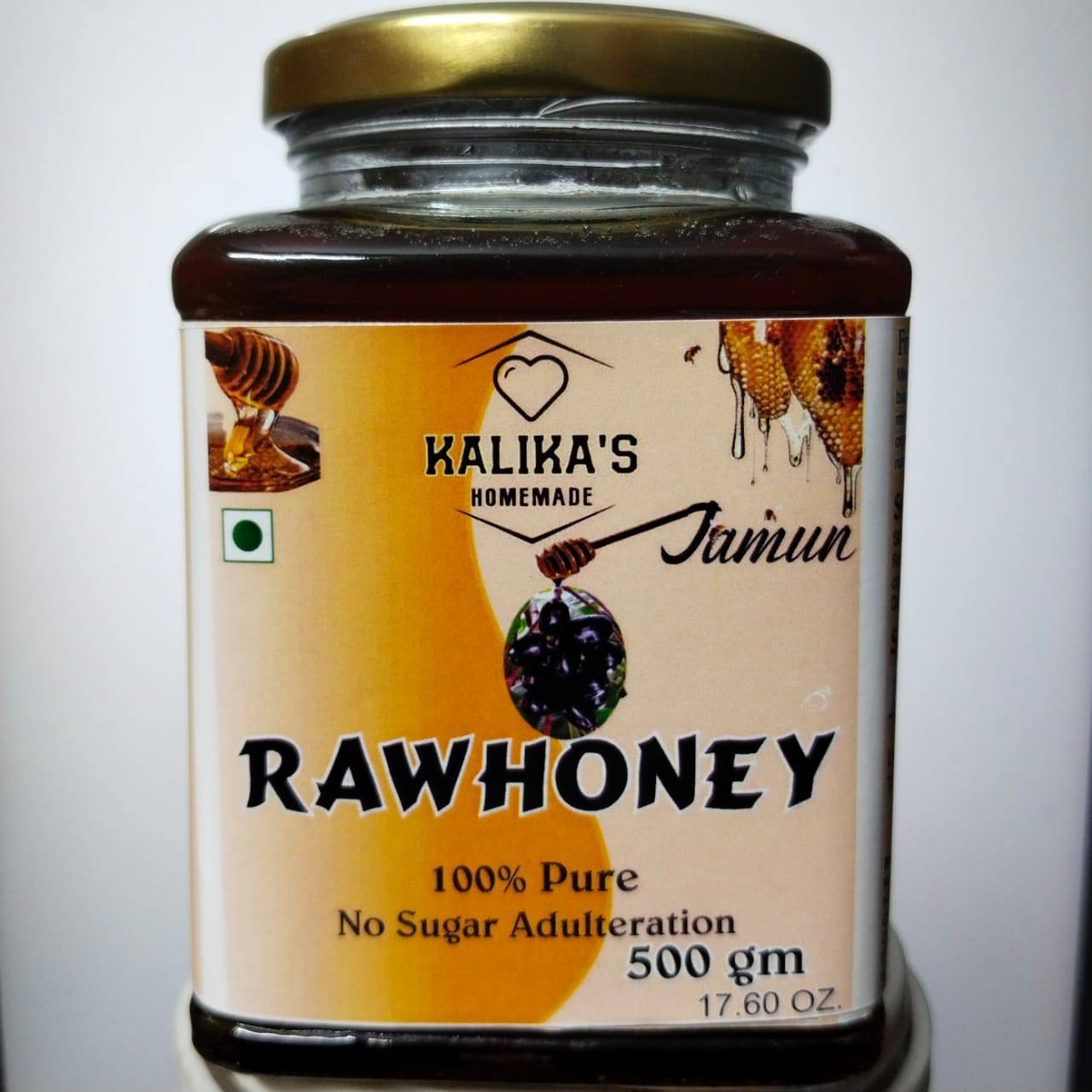 Kalika's Homemade Raw Honey 500 gms - India shopping