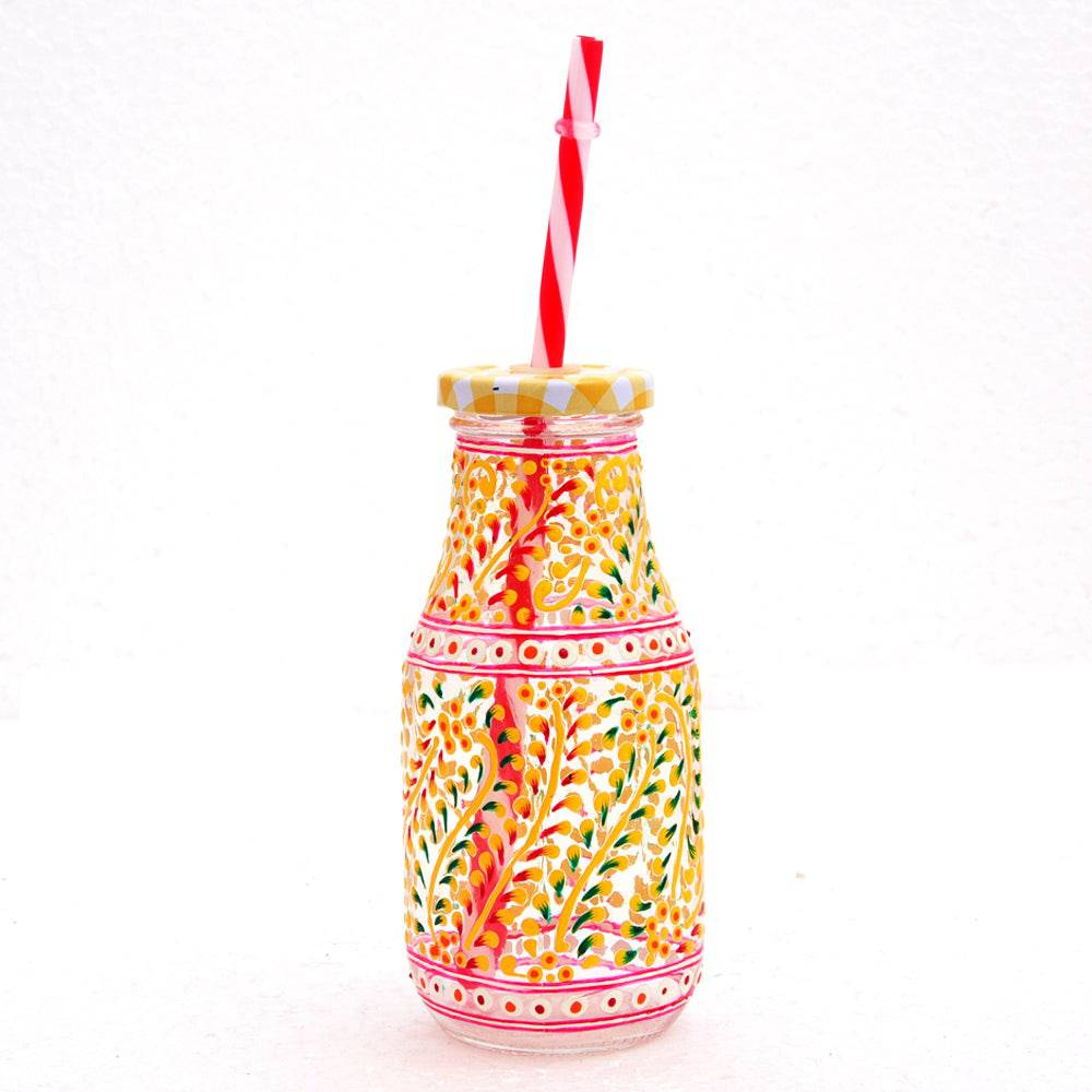 Hand Painted Juice Jar | Sipper- Collection - India shopping