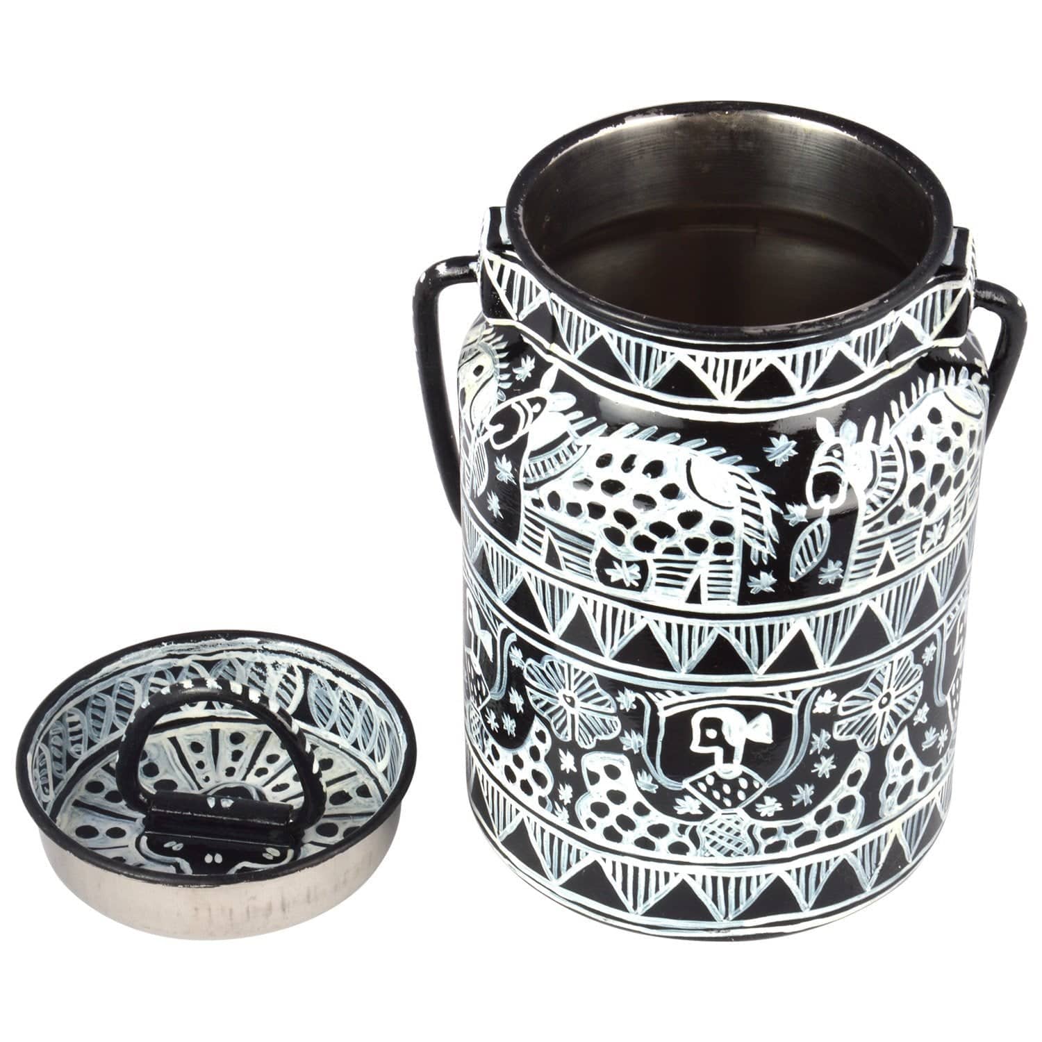 KAUSHALAM BUCKET: B & WHITE - India shopping