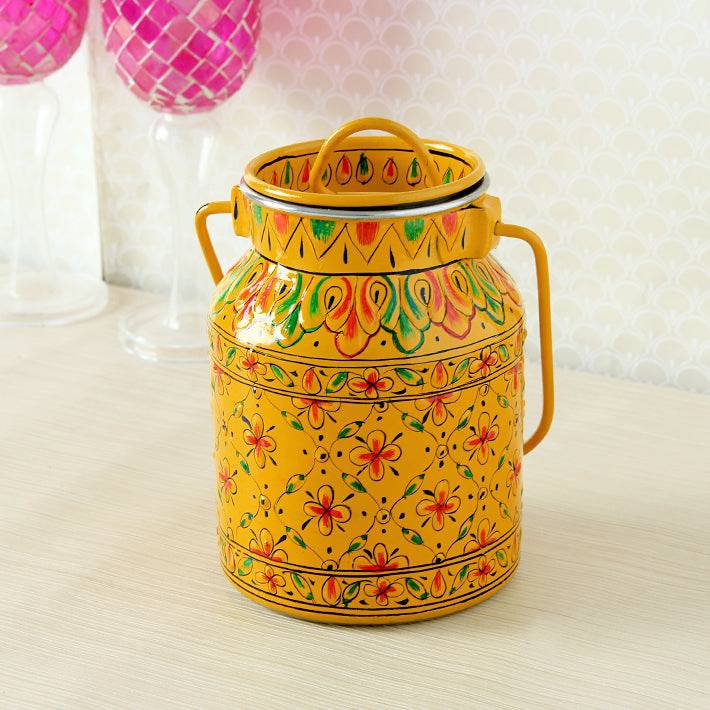 KAUSHALAM BUCKET: MUGHAL YELLOW - India shopping