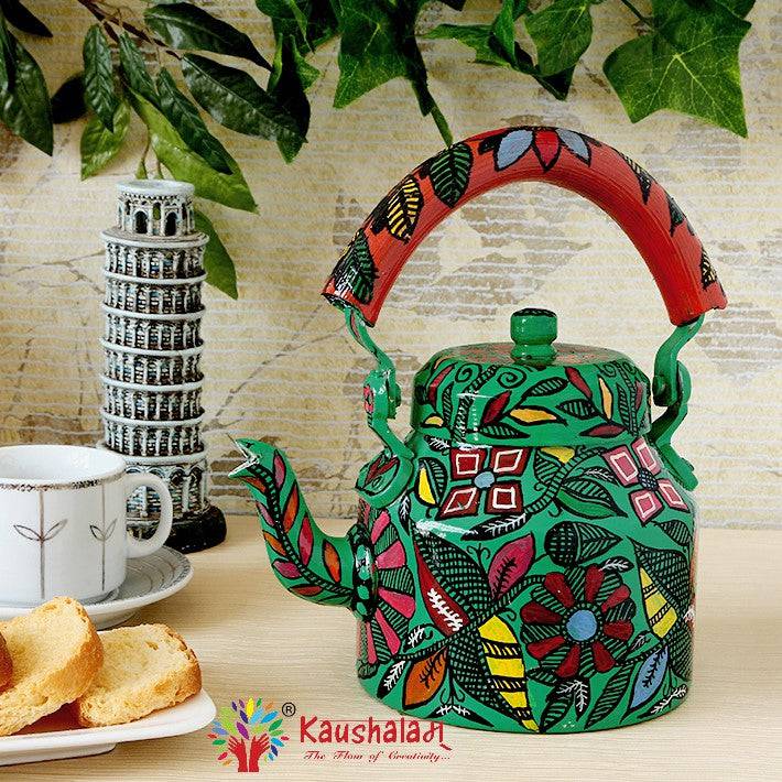 KAUSHALAM TEAKETTLE: FLORA - India shopping