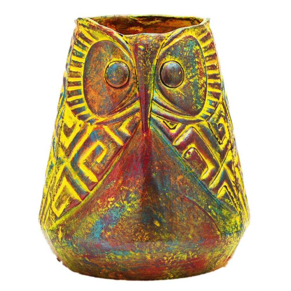 Owl Vase : Paper Mache - India shopping