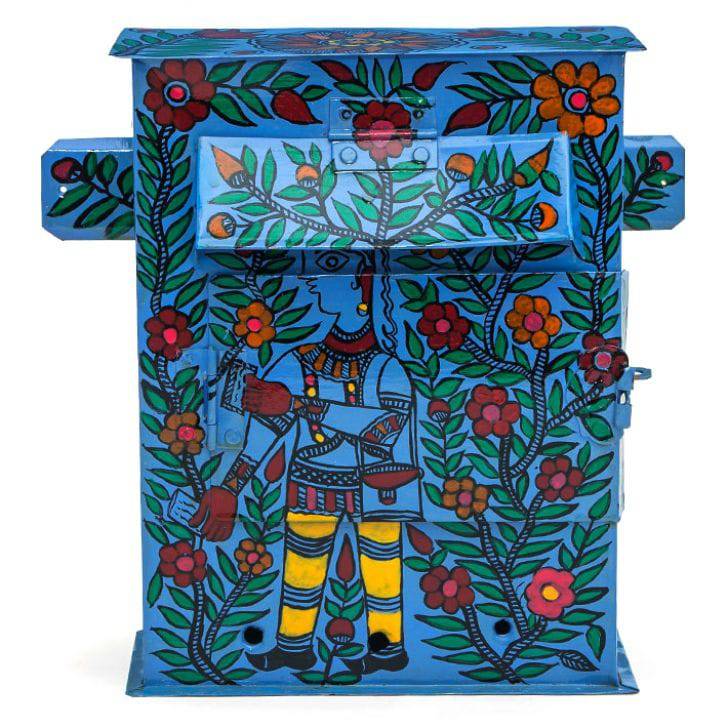 Letter box handpainted - India shopping
