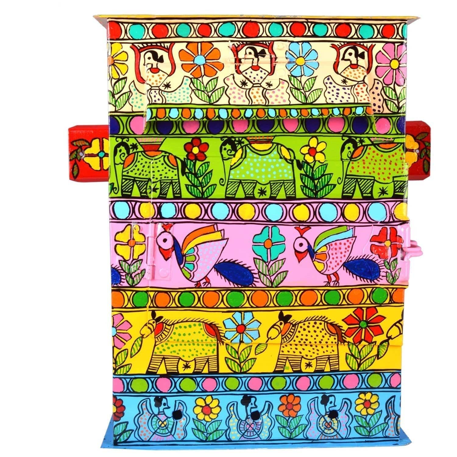 Letter box handpainted - India shopping