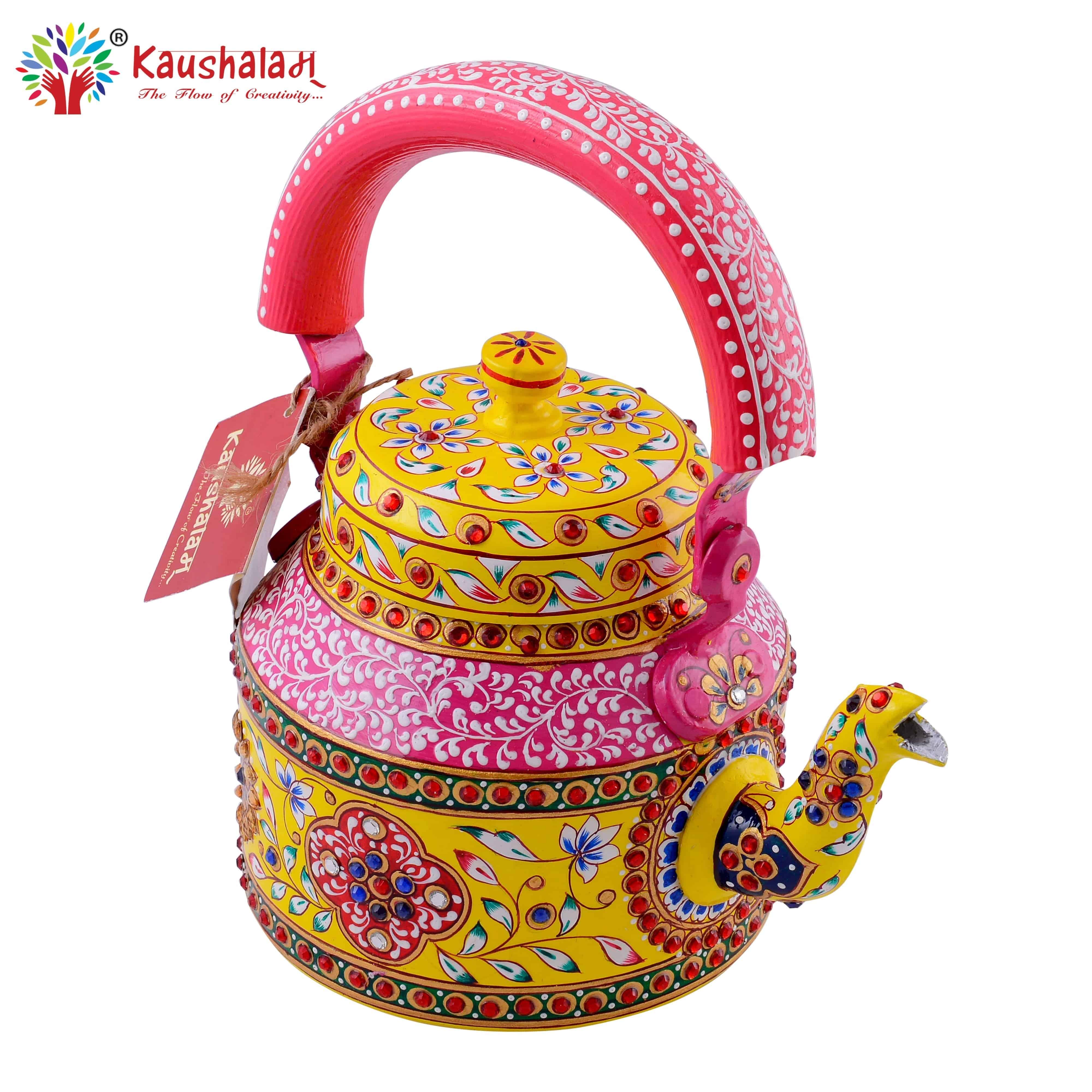 Hand Painted Kettle : Amazing Collection - India shopping