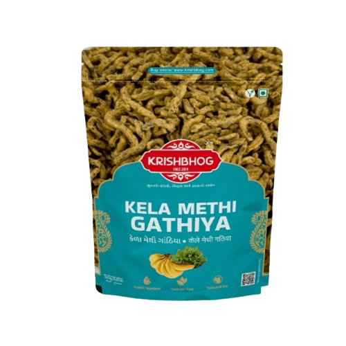 Krish Bhog Sweets Kela Methi Gathiya | 400 gms