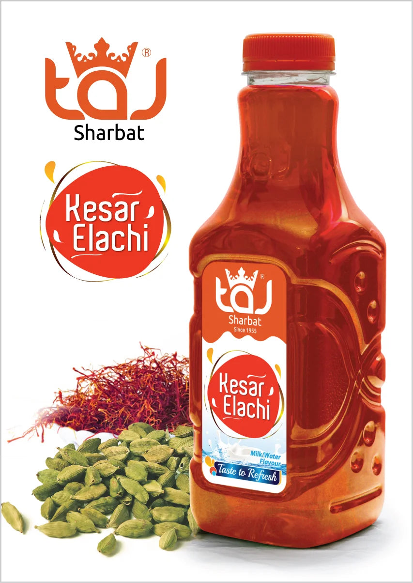 Taj Kesar Elaichi Sharbat | 750 ml