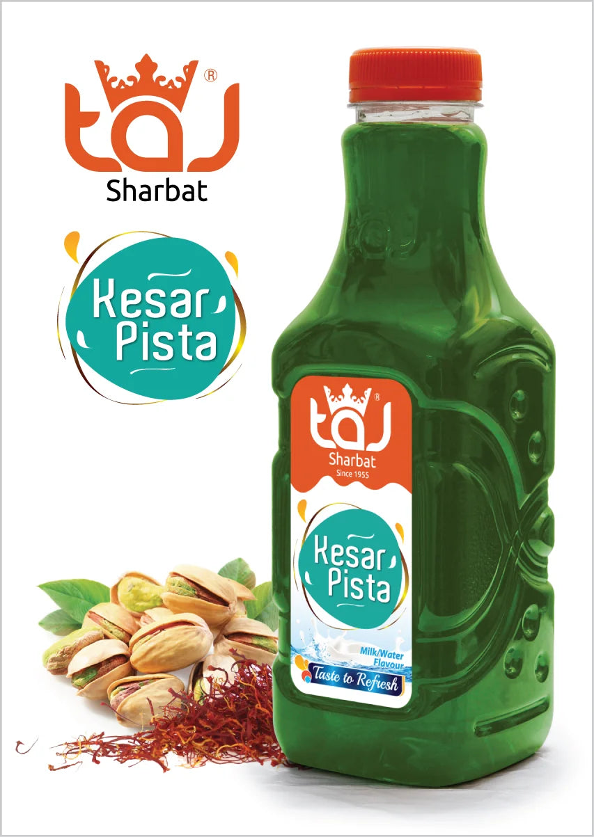 Taj Kesar Pista Sharbat | 750 ml