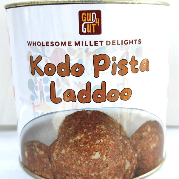 Gud 4 Gut Kodo Pista Laddo Sugar Free Millet Laddu